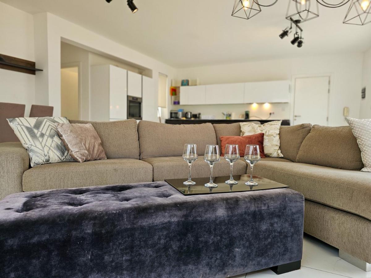 Mive Luxury Sea View Penthouse Apartment Gzira Bagian luar foto